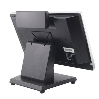 Ce 1366*768 Android POS System Point Of Sale Cash Register Built In VFD Display