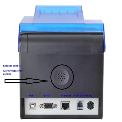 300mm/S 80mm Kitchen Receipt Printer Wifi Blue Tooth Com Lan USB Ports